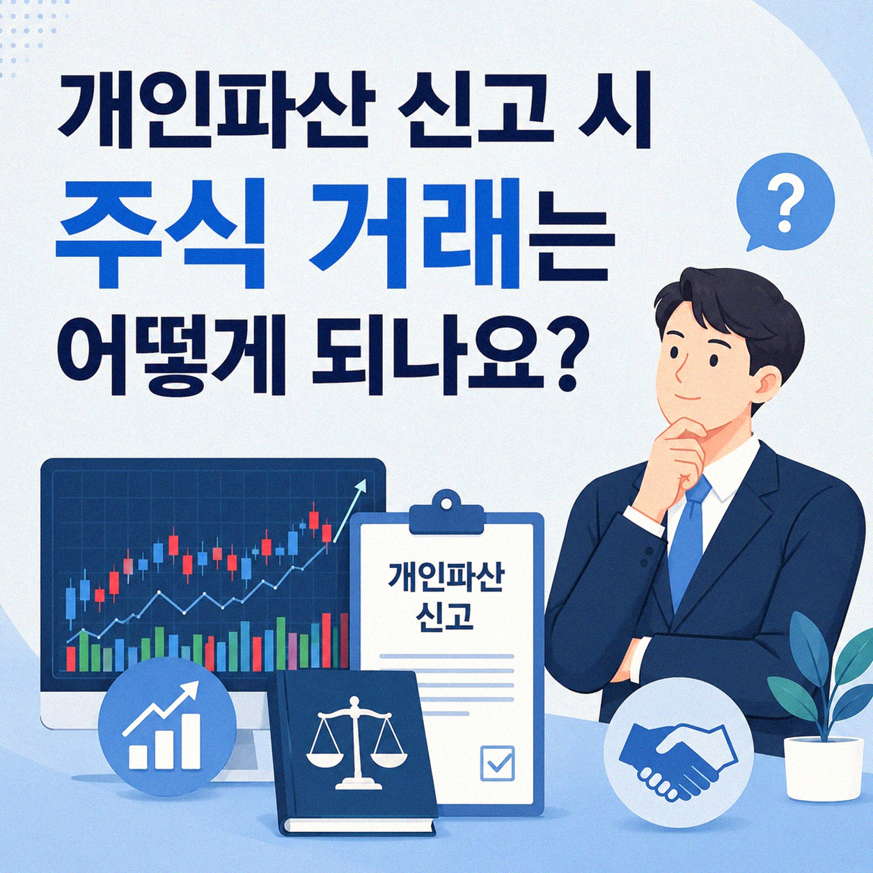 개인파산 신고하면 주식 거래는 어떻게 되나요