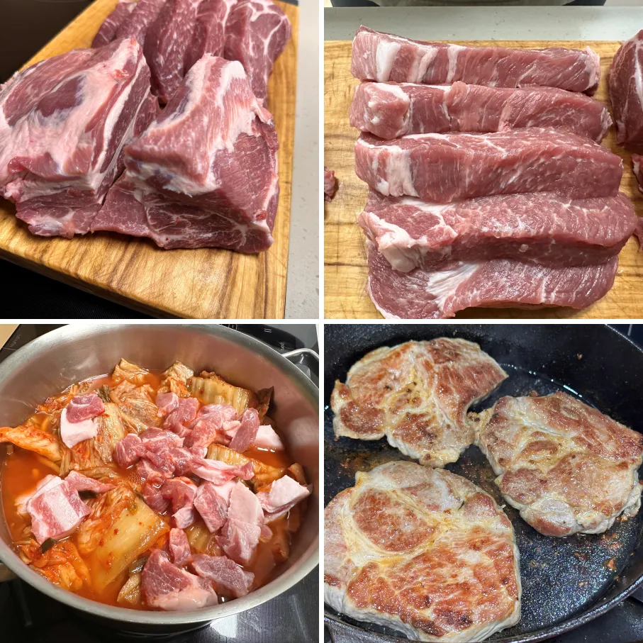 코스트코-통목살-손질-방법