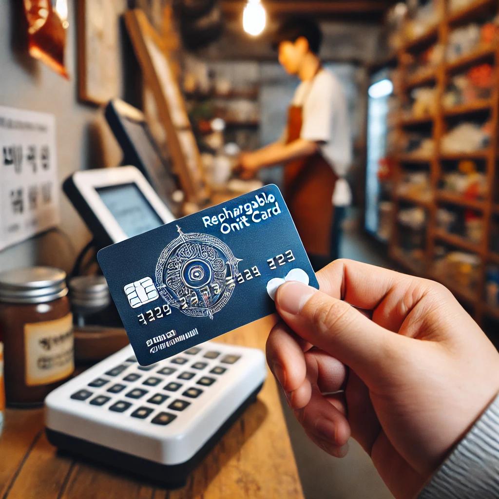 온누리 상품권 충전식카드