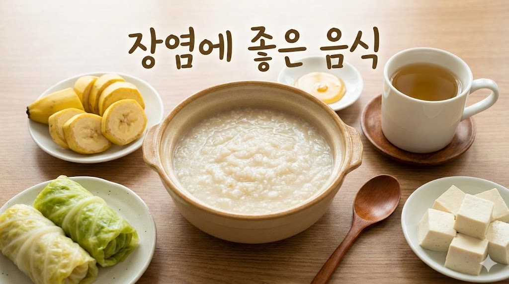 장염에 좋은 음식