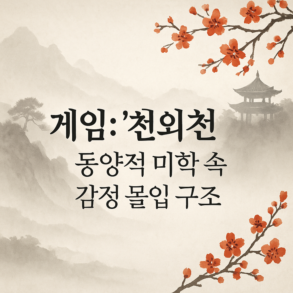 ‘천외천’, 동양적 미학 속 감정 몰입 구조