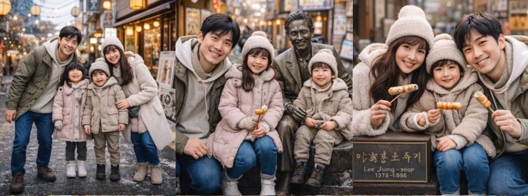 이중섭거리 여행사진