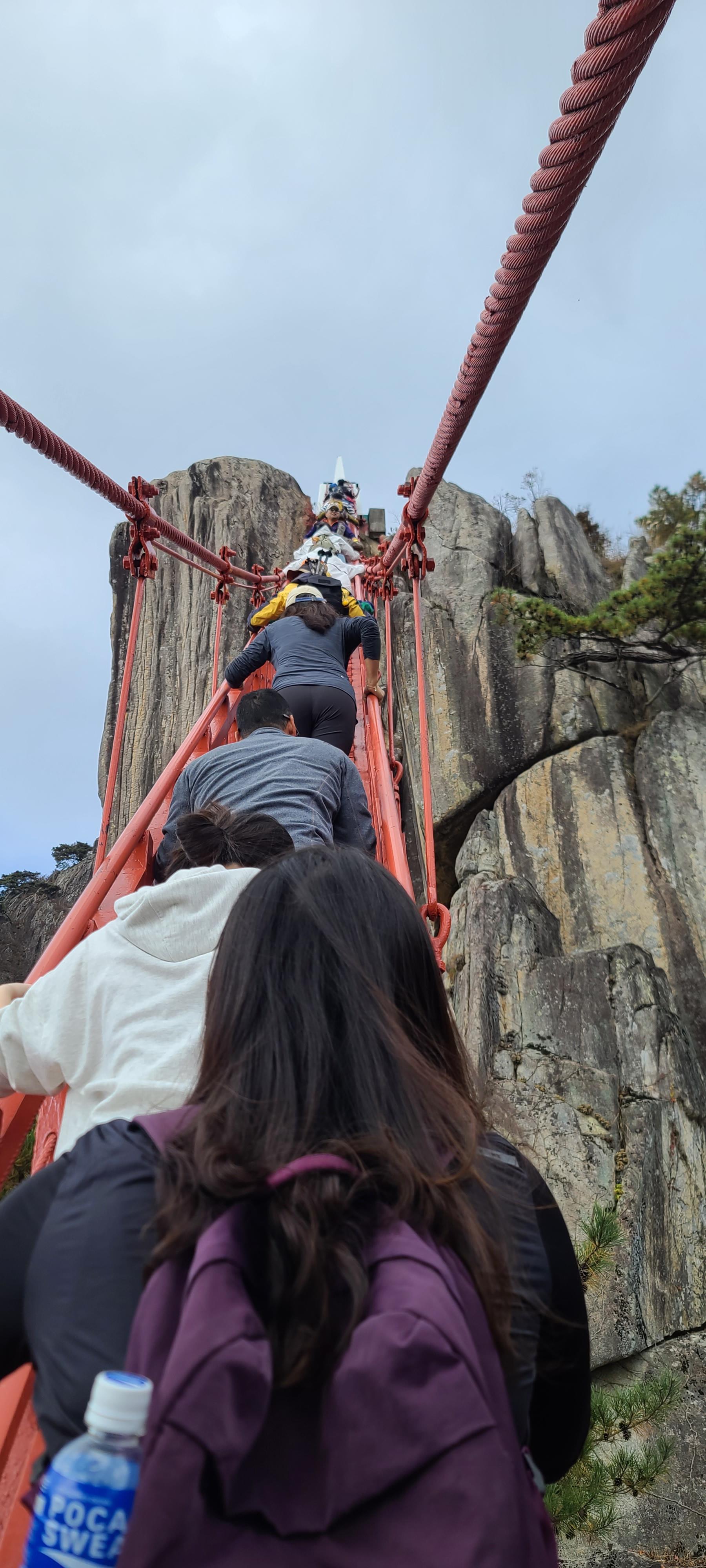가을여행 등산 단풍구경 대둔산 명소 주차장 금강 구름다리 삼선계단