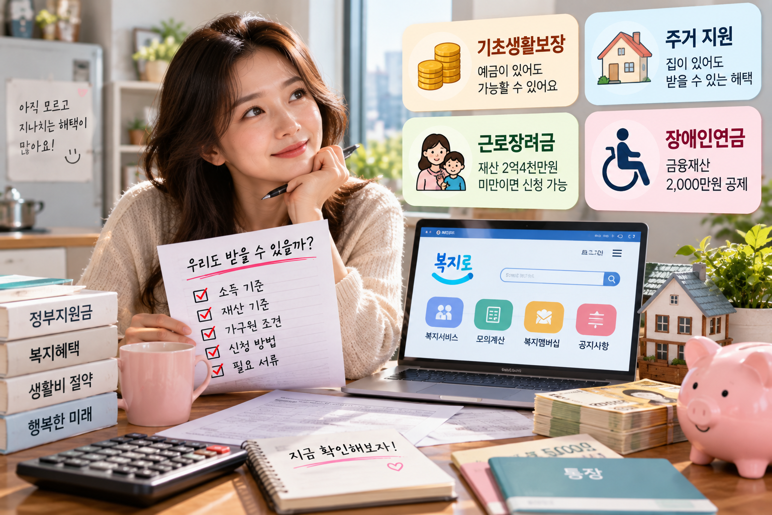 통장에 돈 있어도 받을 수 있는 복지혜택

통장에 돈 있어도 받을 수 있는 복지혜택