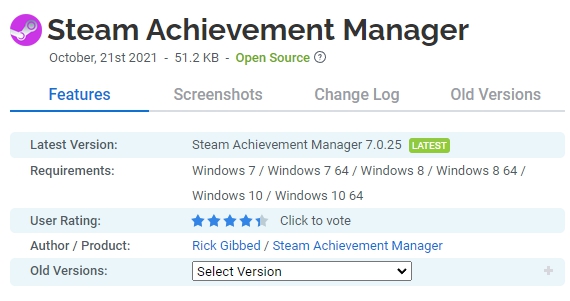 Steam-Achievement-Manager