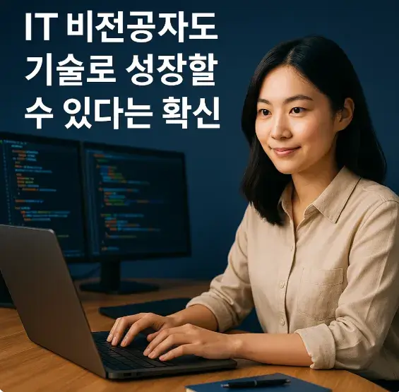 IT 비전공자도 기술로 성장할 수 있다는 확신