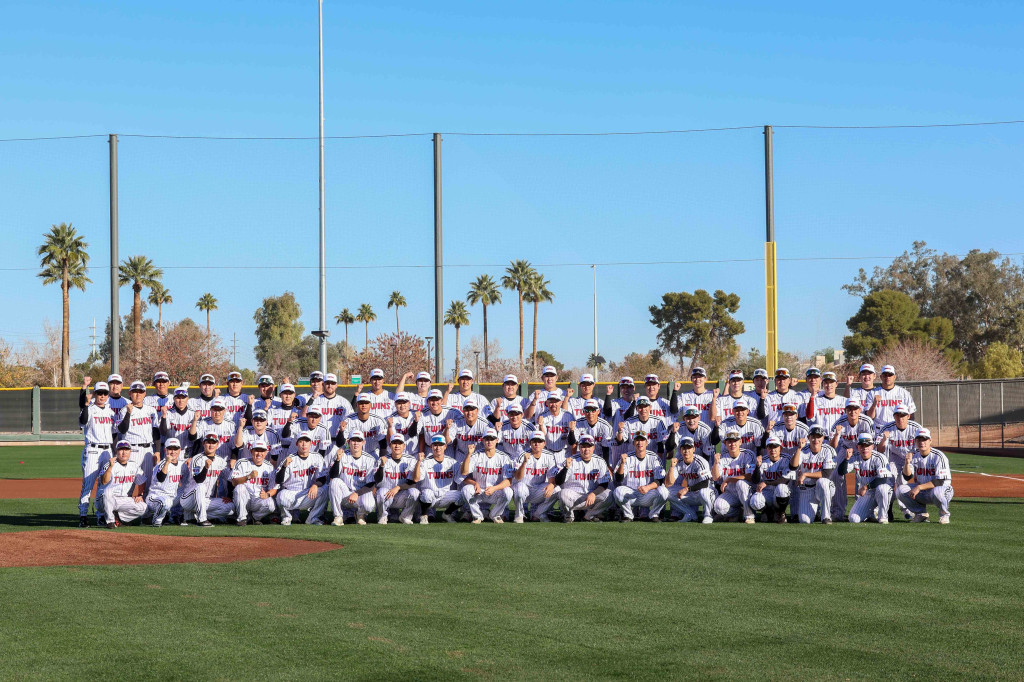 엘지트윈스 선수단 단체사진