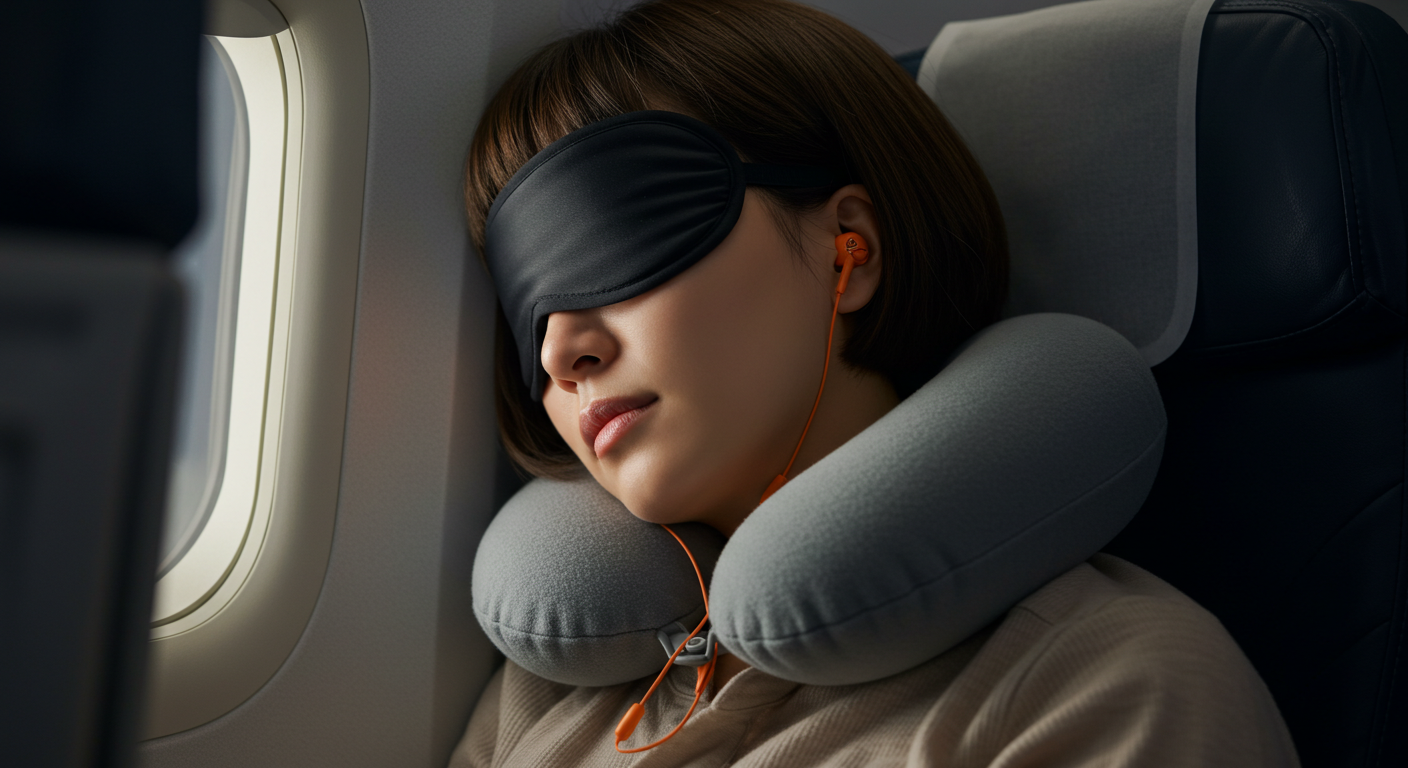 장거리 비행 꿀팁, 넥필로우 필수