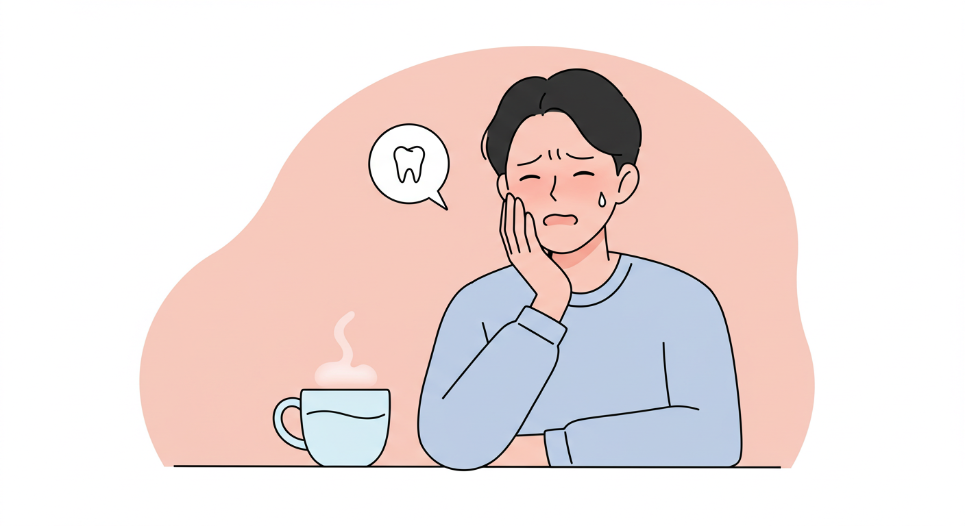 치아 건강, 충치 통증, 치주염