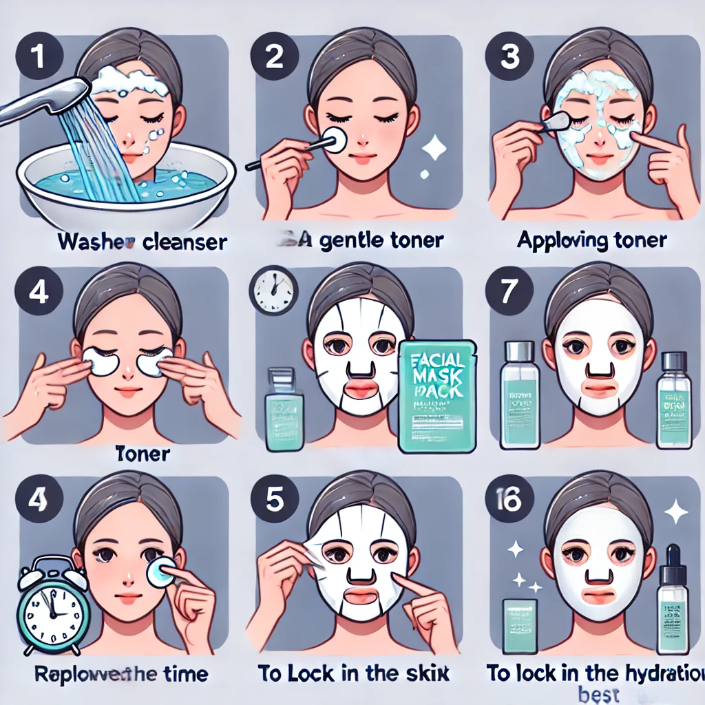 마스크팩 사용시간