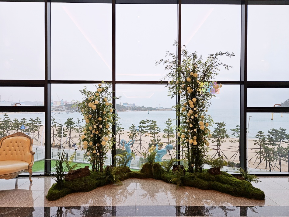 울산 오션뷰 웨딩홀 결혼식장 투어 타니베이 호텔 & 웨딩 예식장 + 뷔페 후기