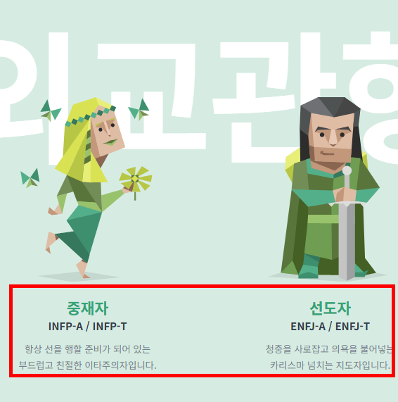 mbti 무료 검사하기 사이트