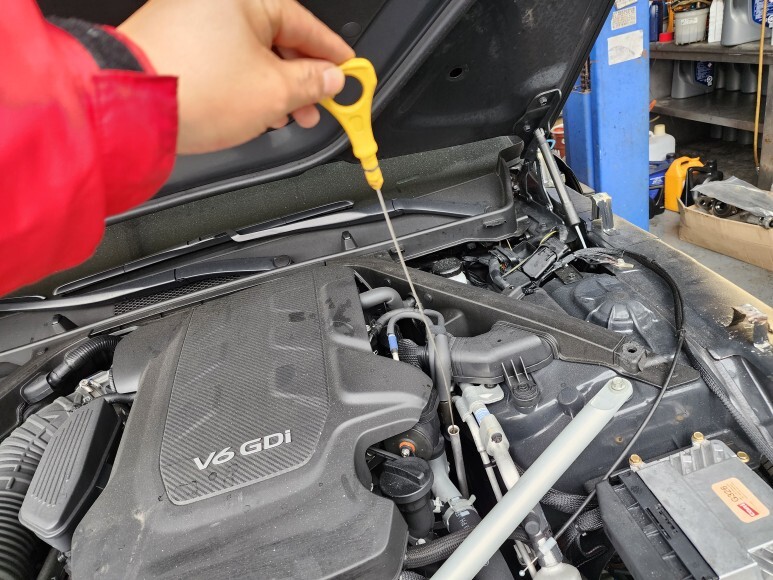 디젤차 시동 자동차 예열