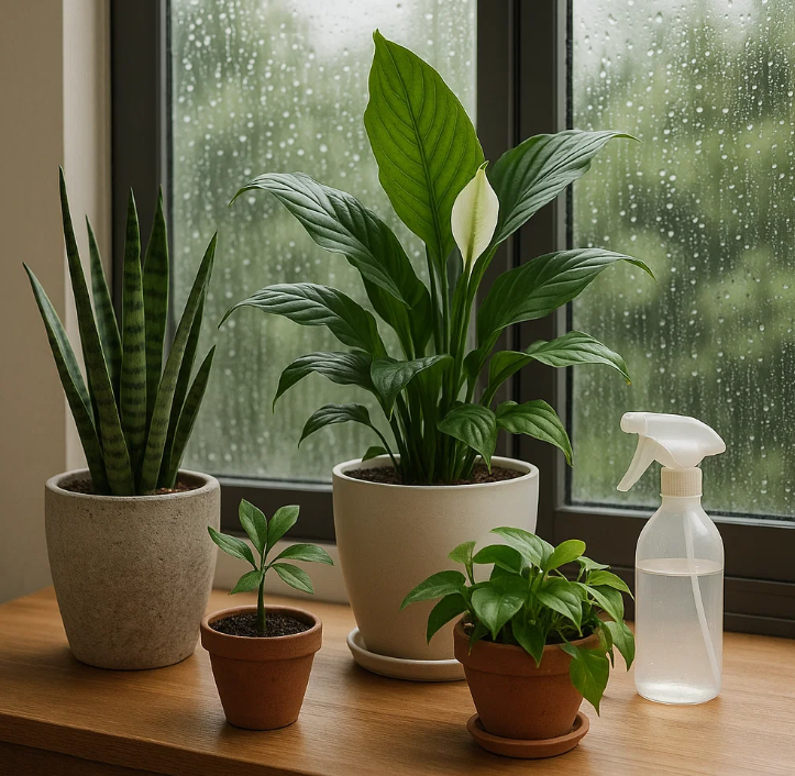 실내-공기-정화-식물-사진