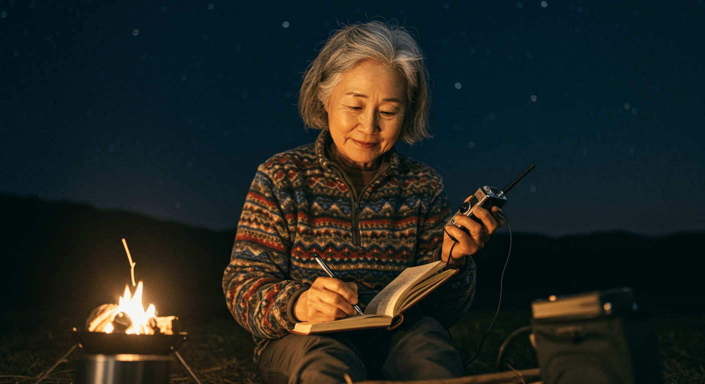 감성 캠핑노트 쓰는 법, 기억을 오래 남기는 방법