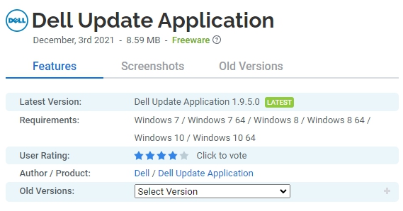 Dell-Update-Application