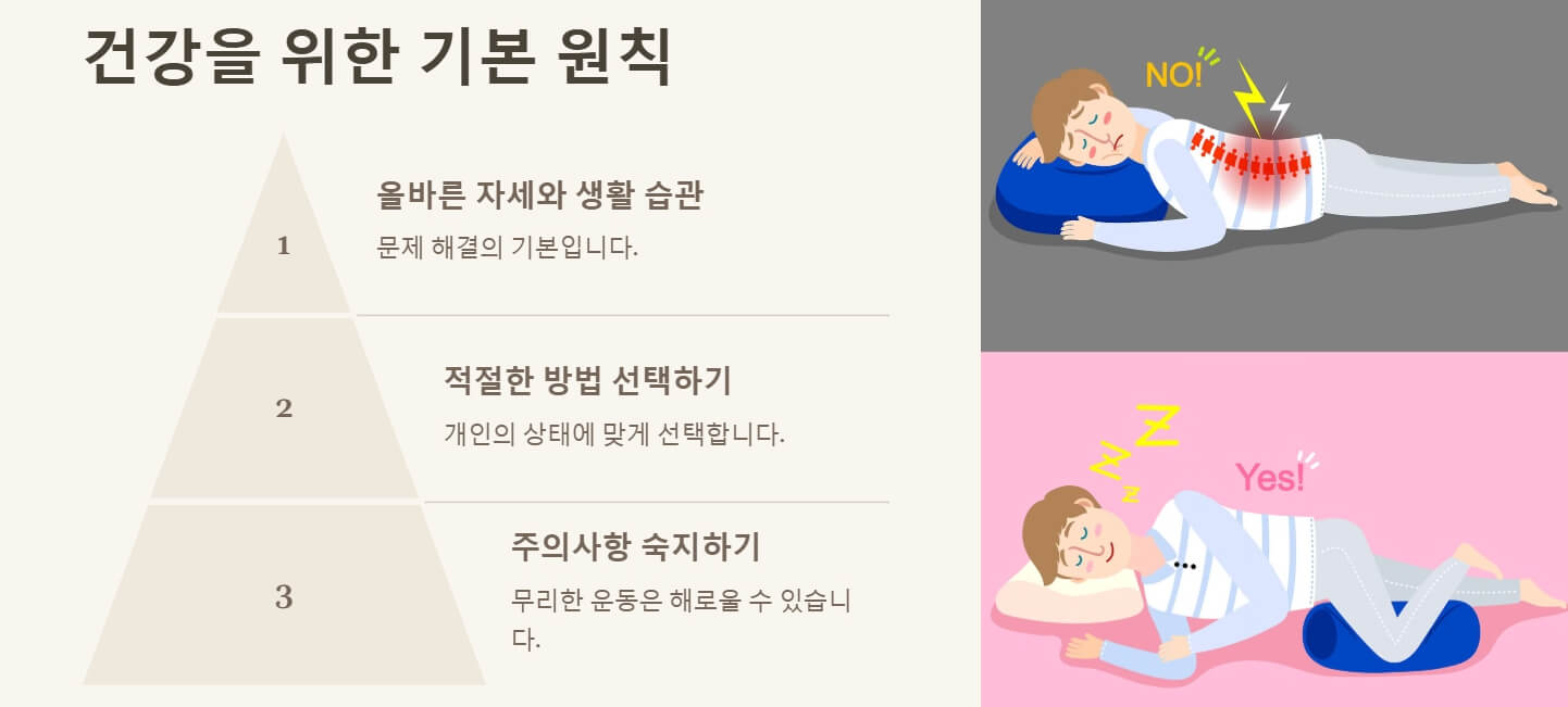 허리 아플때 좋은 운동