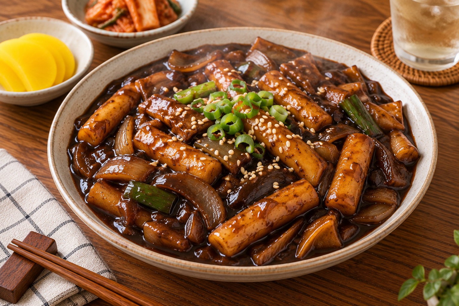 짜장떡볶이