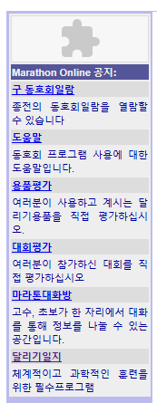 마라톤 온라인 대회일정