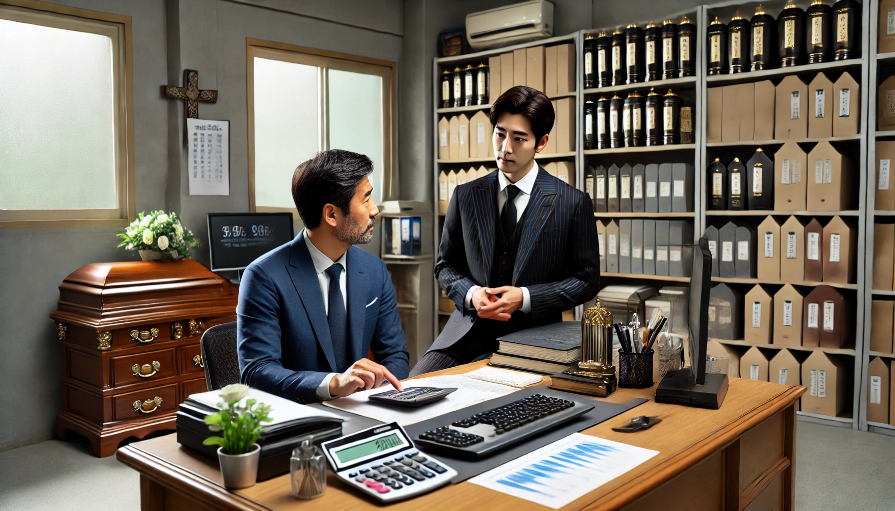 상속과 관련된 세무서 이미지