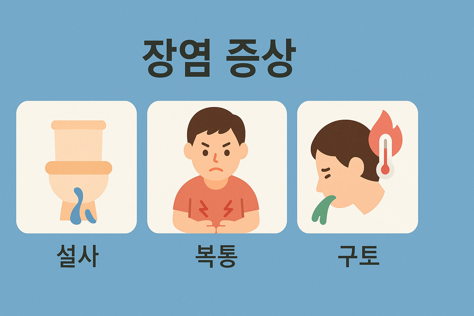 장염 증상