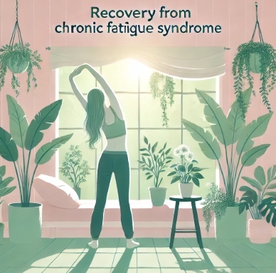 만성 피로 증후군에서 벗어나 활력을 되찾는 여자