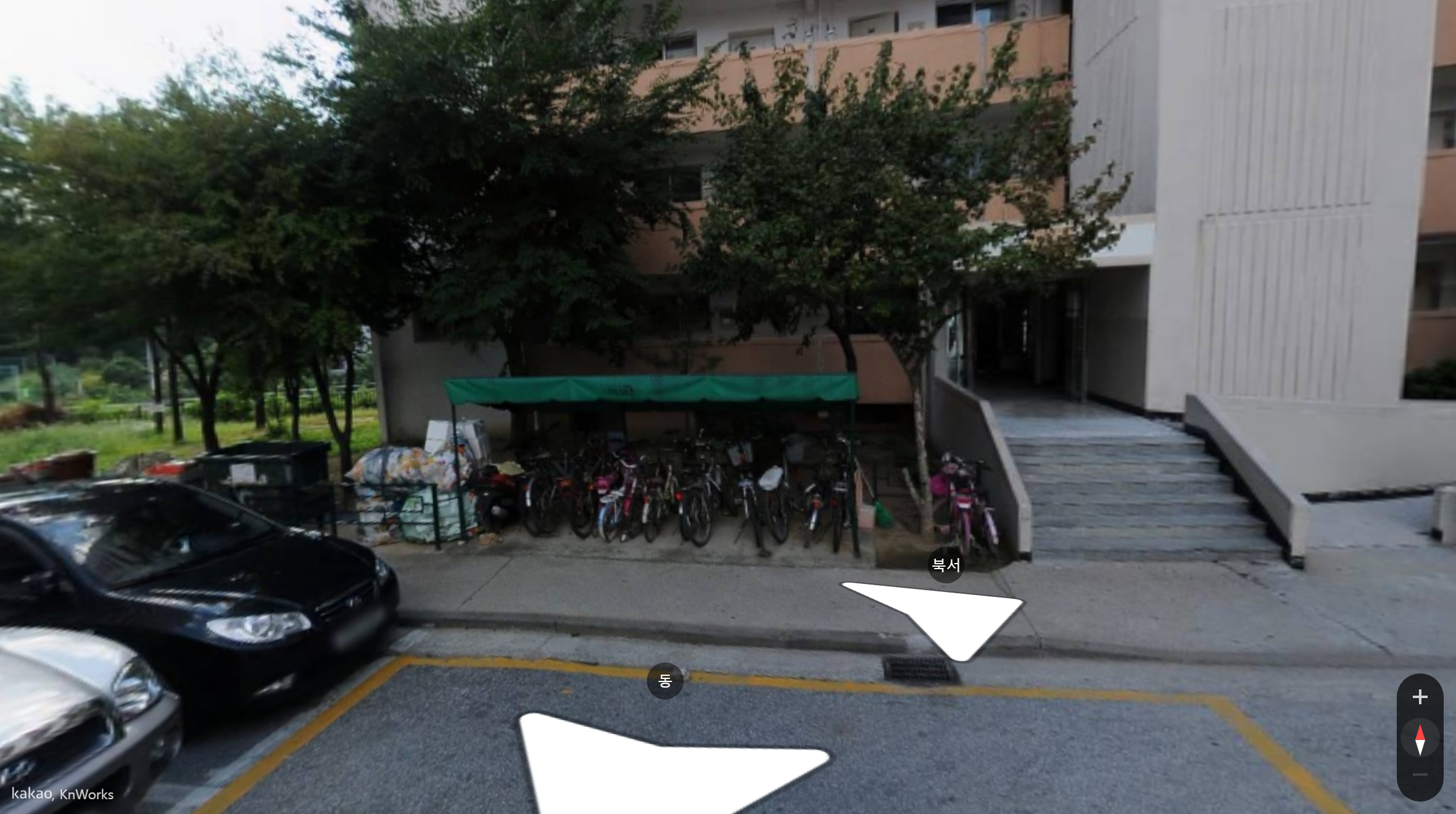 장암더샵포레스트 주변 거리 풍경