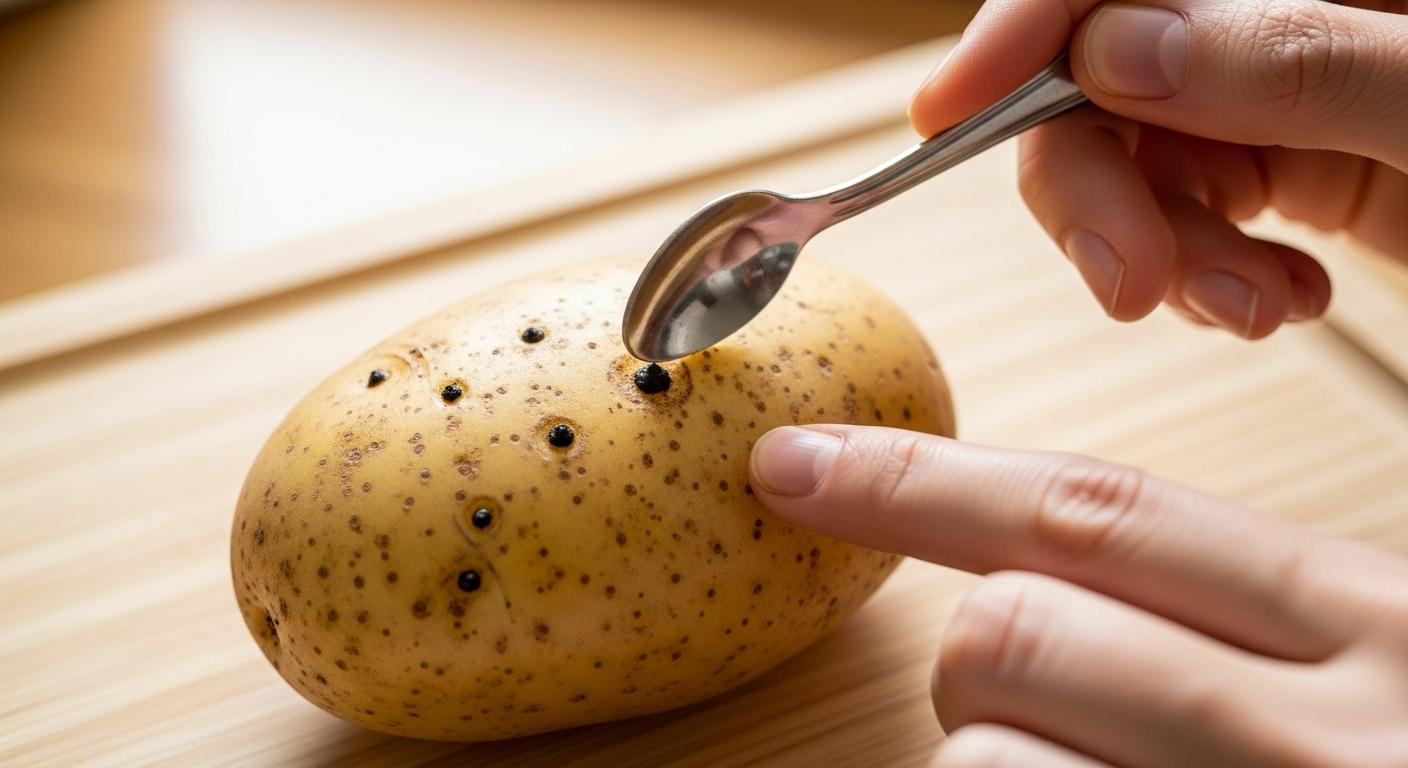 검버섯 없애는법 감자