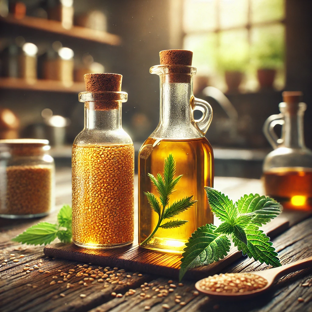 참기름과-들기름