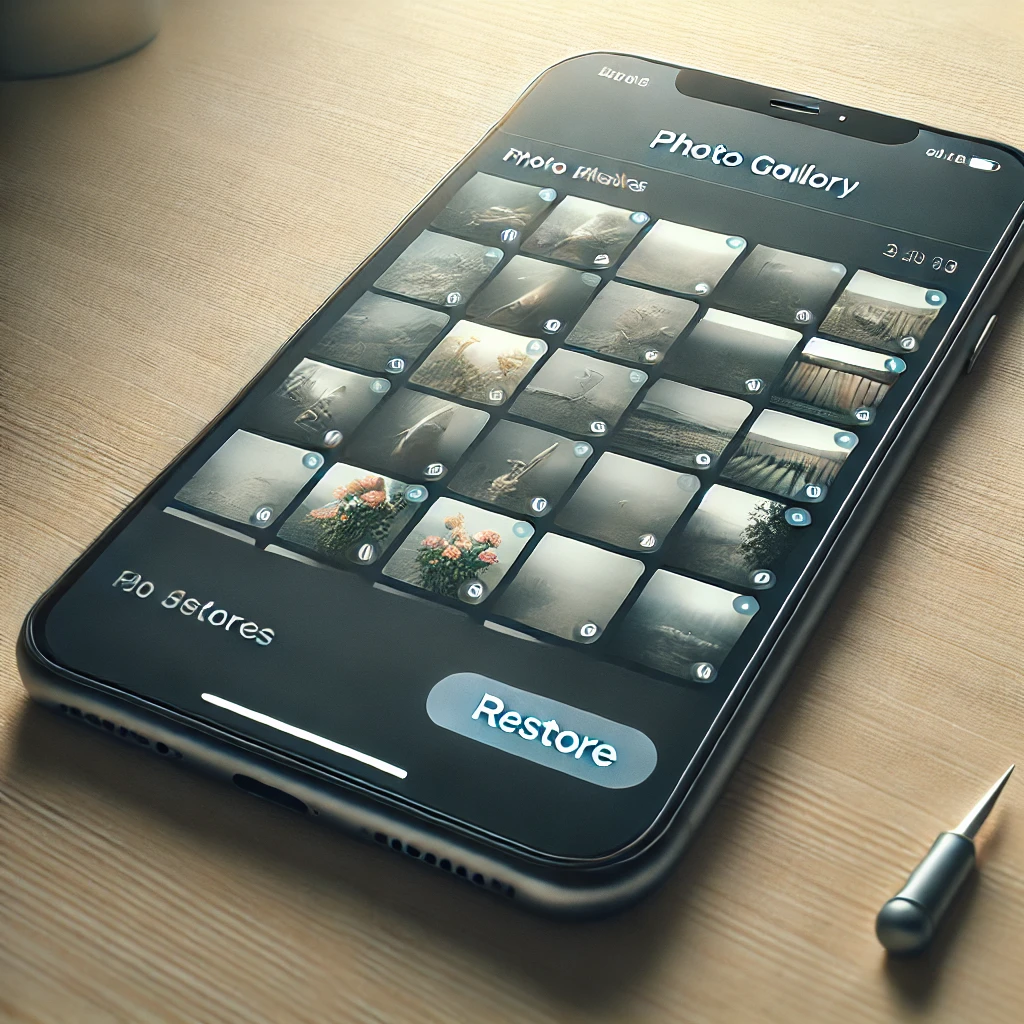 사진 복구 방법