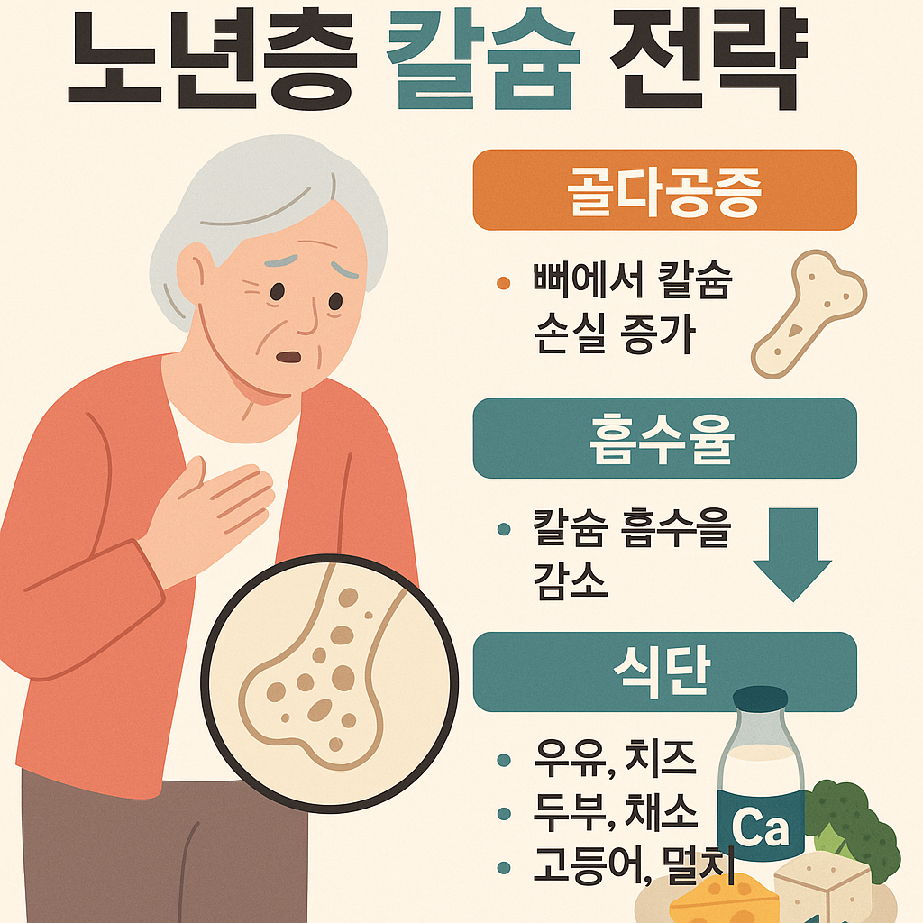 노년층 칼슘 전략