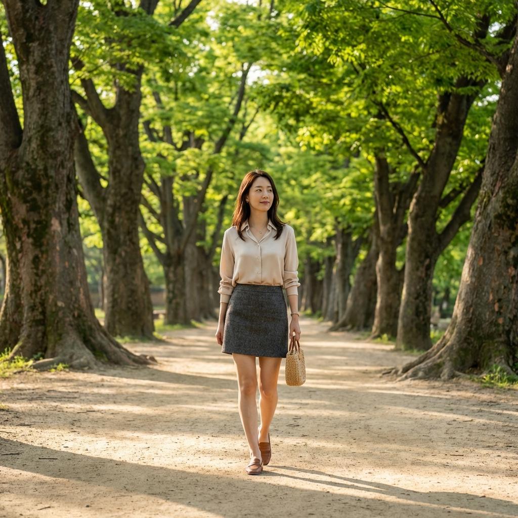 사계절 변치 않는 아름다움, 수백 년 된 고목이 주는 위로