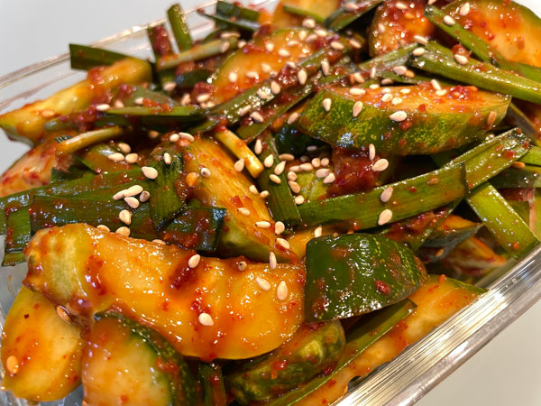 오이무침 황금레시피 완성