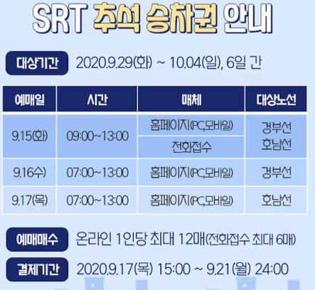 2020추석기차표예매05
