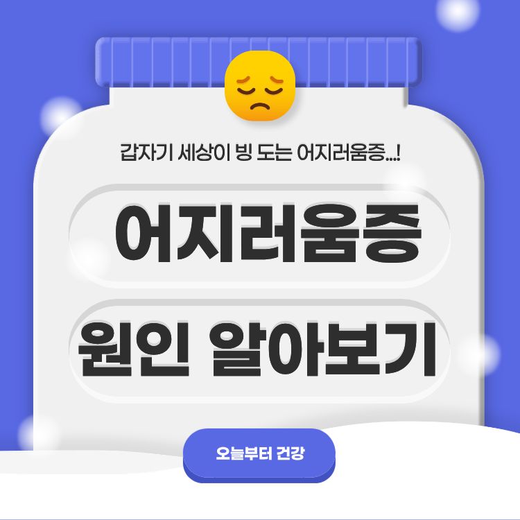 어지러움증의 원인