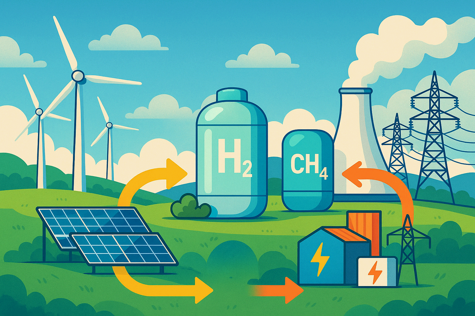 재생에너지와 수소의 상호보완 관계