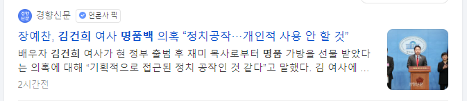 김건희-명품백-디올-논란-기사-제목