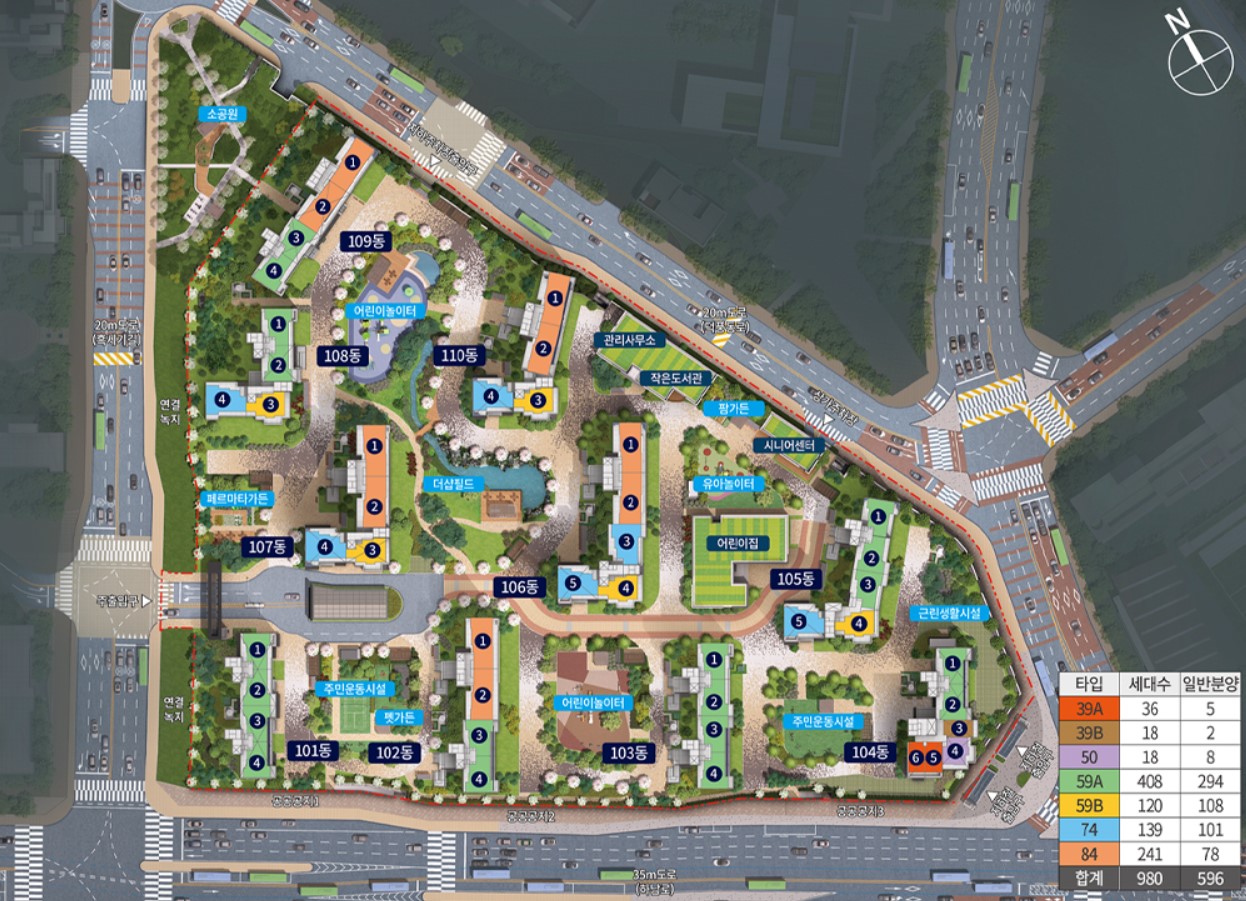 더샵 하남에디피스 평면도