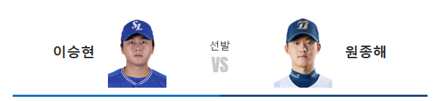 2026년 8월 22일 삼성라이온즈 NC다이노스 투수 전력분석