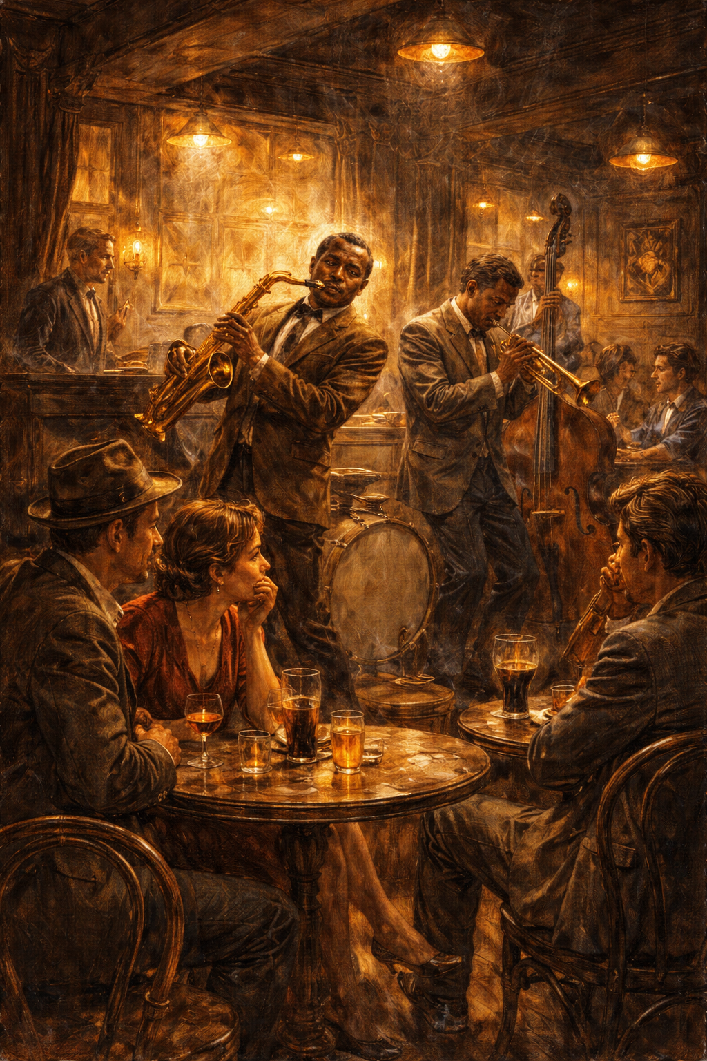 재즈 바가 길러낸 즉흥성의 미학과 술의 역할