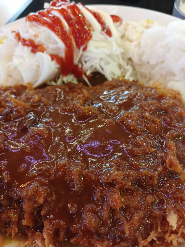 청년레시피 돈까스와 샐러드