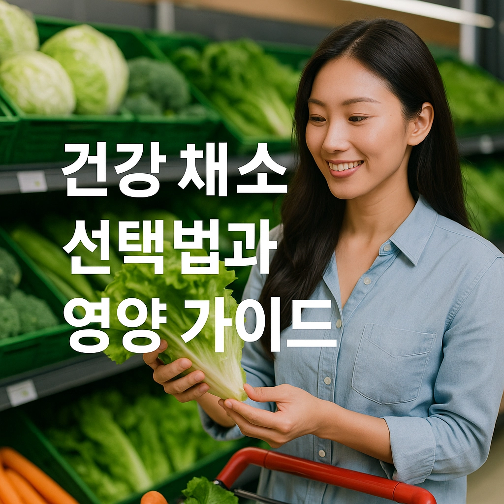 건강 채소 선택법과 영양 가이드