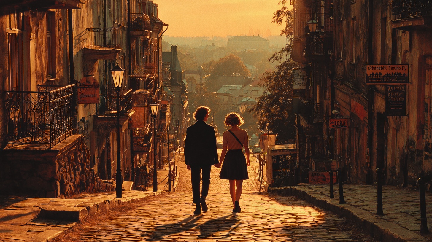 영화 비포 선라이즈 포스터