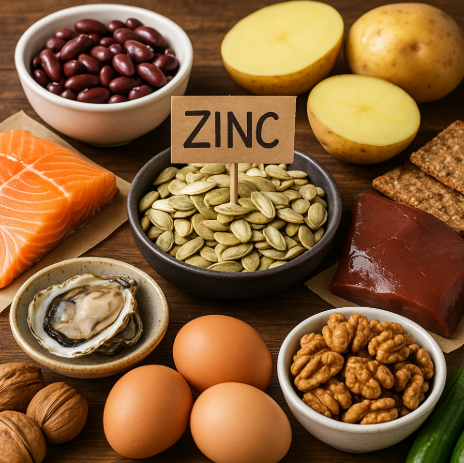 아연이 많이 포함된 식품