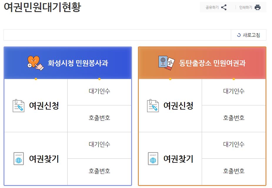 화성시청 점심시간