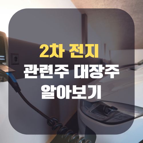 2차 전지 관련주 대장주