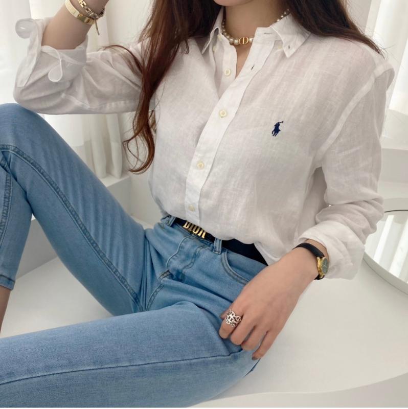 23S/S국내백화점)폴로랄프로렌 보이즈 린넨셔츠(4컬러)