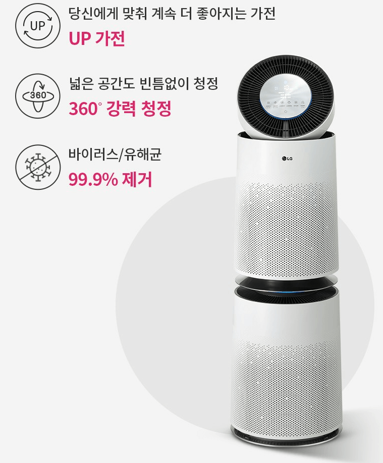 lg퓨리케어 공기청정기