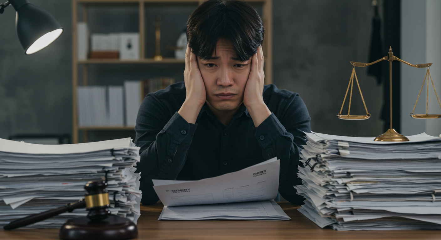 담보대출, 대출 연체, 약식기소