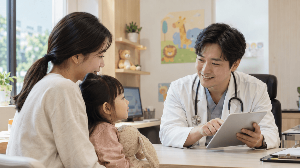 아이 열날 때 체온 확인